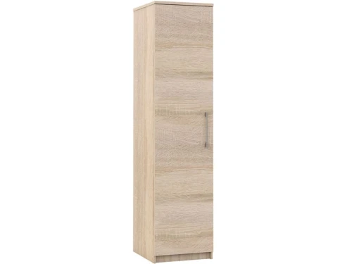 Шкаф «Аврора» 1дв, Дуб сонома/Белый