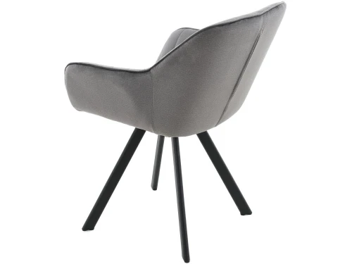 Стул «Roan», Монолит Grey, опоры черные