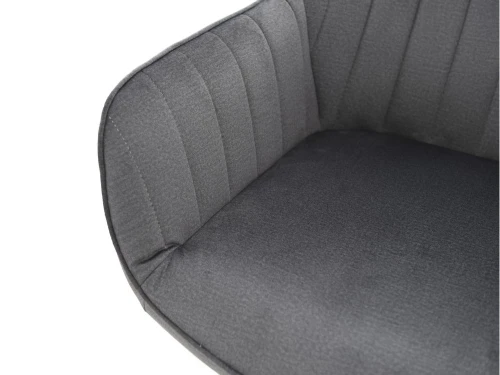 Стул «Roan», Монолит Grey, опоры черные