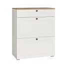 Тумба для обуви Остин 16.121. Белая