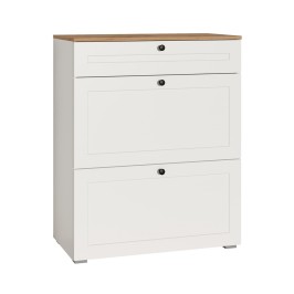 Тумба для обуви Остин 16.121. Белая