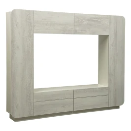 Стенка Лаванда-2, Белый, Бетон пайн белый