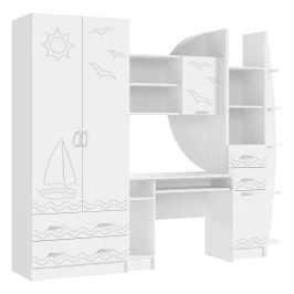 Стенка Юниор-2, Шарли Белый, Белый