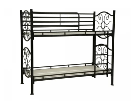 Кровать двухъярусная Эльбрус 42.10-02 Металл черный