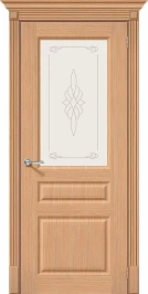 Межкомнатная дверь шпон BRAVO Статус-15 Ф-01 (Дуб) Худ.