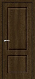 Межкомнатная дверь винил BRAVO Скинни-12 Dark Barnwood