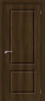 Межкомнатная дверь винил BRAVO Скинни-12 Dark Barnwood