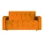 Диван  Оксфорд  90х170 велюр  оранжевый