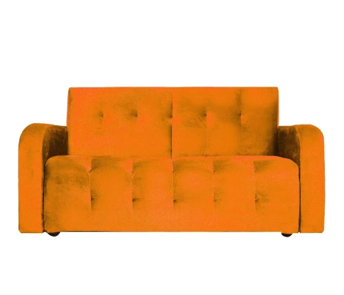 Диван  Оксфорд  90х170 велюр  оранжевый