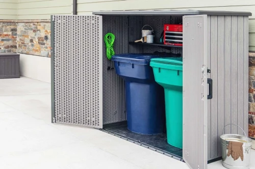 Ящик-шкаф WoodLook, 3100 л, серый