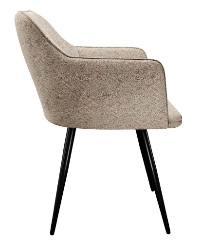 Стул DikLine 277 поворотный NS04 CREAM, ножки черные