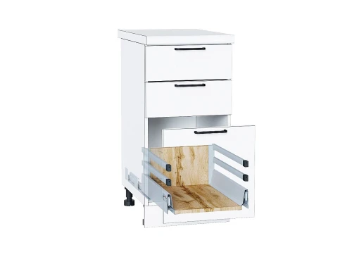 Ящик высокий POWER BOX2 с 2-ым рейлингом Дуб Вотан 199*368*447