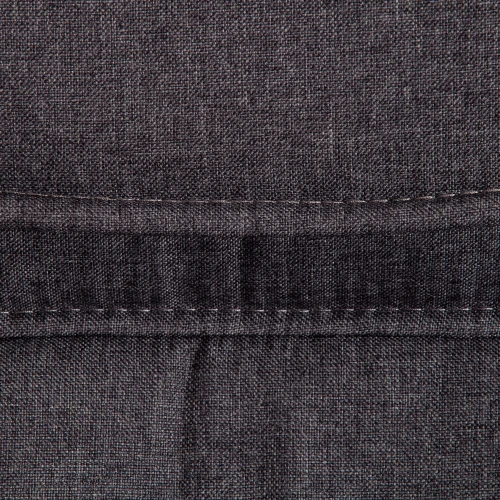 Кресло BERGAMO хром (22) ткань, темно-серый, F68