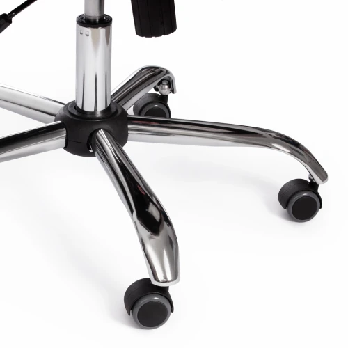 Кресло BERGAMO хром (22) ткань, темно-серый, F68