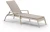 Шезлонг-лежак плетеный A30C2-W85 Latte с матрасом