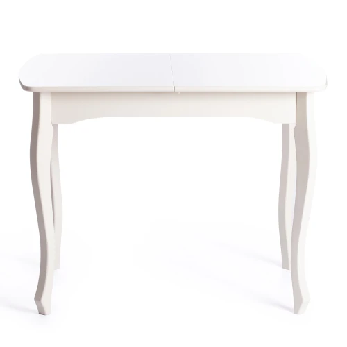 Стол CATERINA PROVENCE  бук, мдф, 100+30x70x75 см, Ivory white