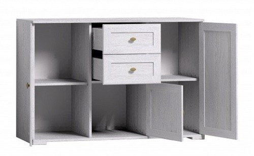 Тумба высокая Sherlock 5, ясень светлый