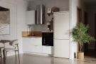 Кухонный гарнитур КГ 1800 Эмаль, Белый Арника РМ в.2