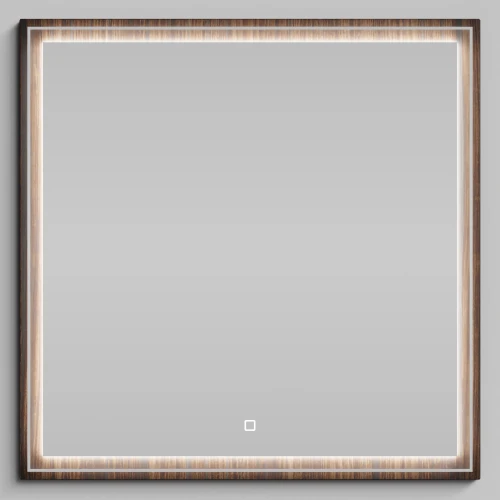 Зеркало Лайт 80, Палисандр ПВХ 43101