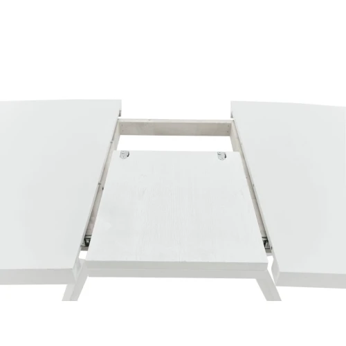 Стол «Оскар» 2м GLASS 140x90, стекло белое