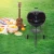 Угольный гриль барбекю Grill BBQ портативный, модель 22018B с хромированной решеткой