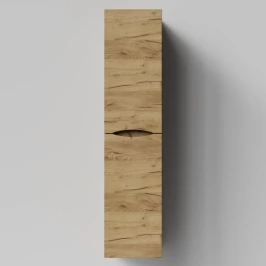 Пенал Лайт 35 подвесной, Дуб Тортуга ПВХ 2357-43, левый, бельевая корзина