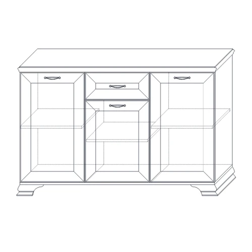 Комодино Сиена