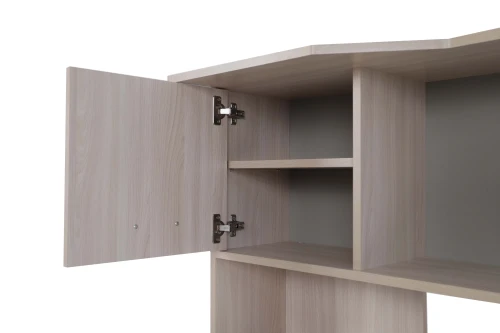 Стол компьютерный МАКСИМ-1, Ясень Шимо Светлый