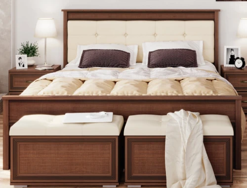 Кровать с настилом ДСП Ливорно ЛКР-1 160х200, орех