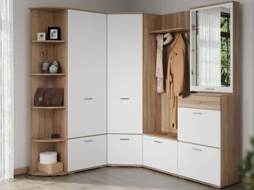 Стеллаж «Виола», Дуб сонома/белый