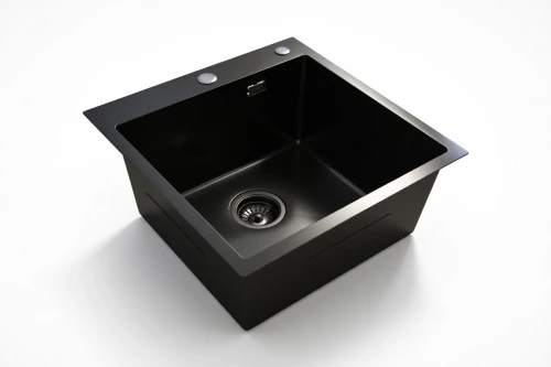 Кухонная мойка из нержавейки BLANTEK LS-5050STB Stone texture black