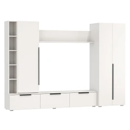 Стенка в гостиную Аккорд 63.02, Белый