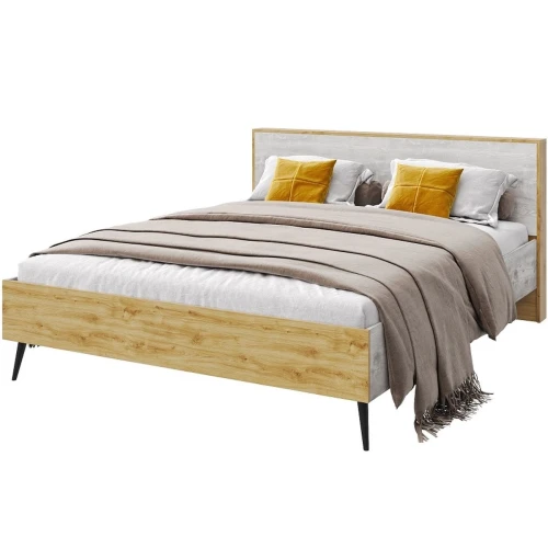 Спальня «Саванна» КМК 0973, бетон пайн светлый/дуб наварра