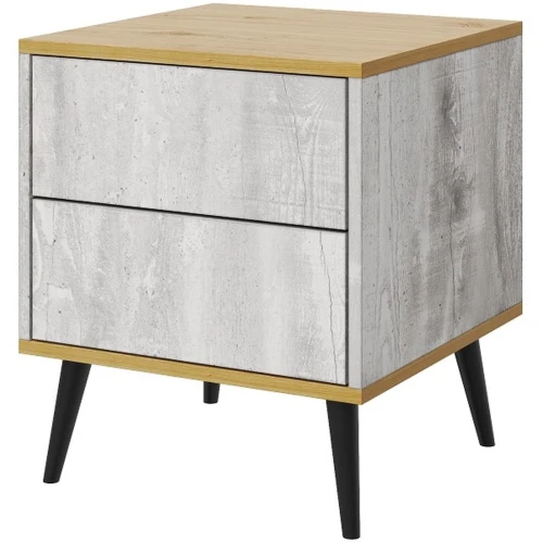 Спальня «Саванна» КМК 0973, бетон пайн светлый/дуб наварра