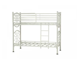 Кровать двухъярусная Эльбрус 42.10-02 Металл белый