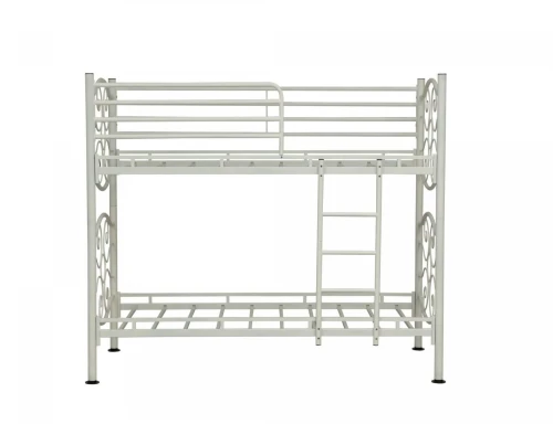 Кровать двухъярусная Эльбрус 42.10-02 Металл белый