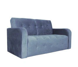 Диван  Оксфорд  90х170 велюр  серый