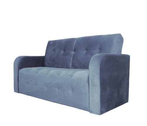 Диван  Оксфорд  90х170 велюр  серый