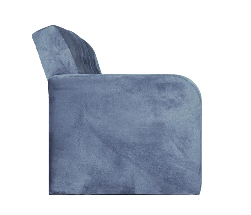 Диван  Оксфорд  90х170 велюр  серый