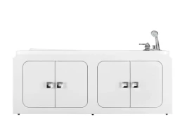 Экран Арнелла 1700, 4 распашные двери, белый