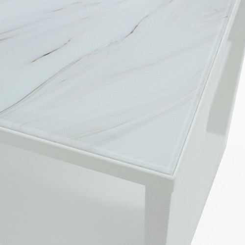 Стол журнальный BeautyStyle 5 белый/Luminar 189