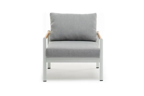 Кресло из алюминия MAYA белый  Joygarden