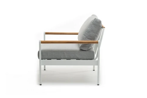 Кресло из алюминия MAYA белый  Joygarden