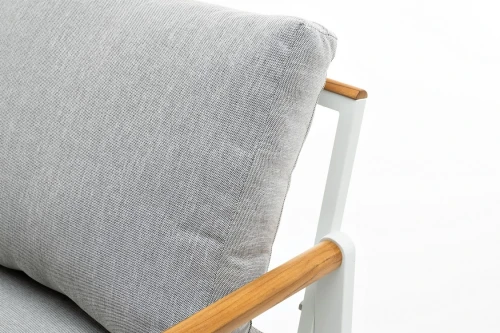 Кресло из алюминия MAYA белый  Joygarden