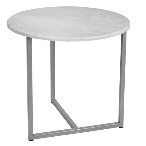 Стол журнальный BeautyStyle 27 дуб дымчатый/металлик