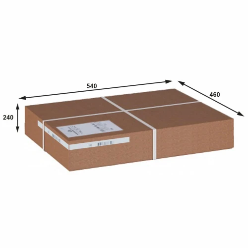 Тумба Сартон 11 черный/средне-коричневый