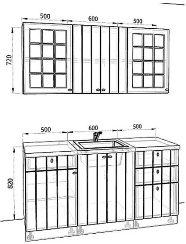 Кухня Прованс Комплектация 5