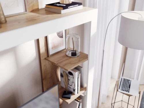 Стенка «Невада», МДФ Софт вайт/ Дуб Крафт Золото