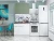 Модульная кухня Фьюжн-05 Silky Mint/Silky White