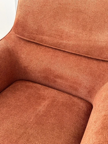 Кресло MAGDA Cato-08 коричневый, ткань / черный каркас, ®DISAUR